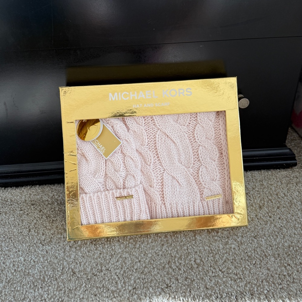 Michael Kors Hat and Scarf